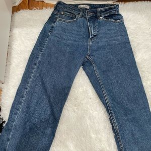 Dark Wash high waisted jeans- size 4 from Primark
